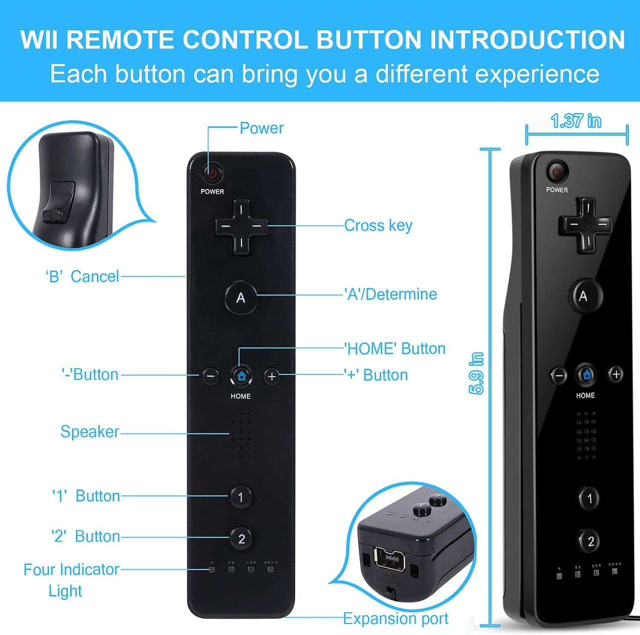 Wii Remote Controller with Nunchuk