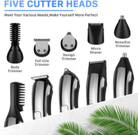 Thumbnail for Hair Trimmer Shaver Clippers Cordless
