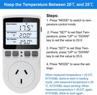 Thumbnail for Digital Temperature Controller Thermostat Timer