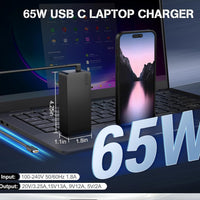 Thumbnail for 65W Lenovo Laptop Charger Type C