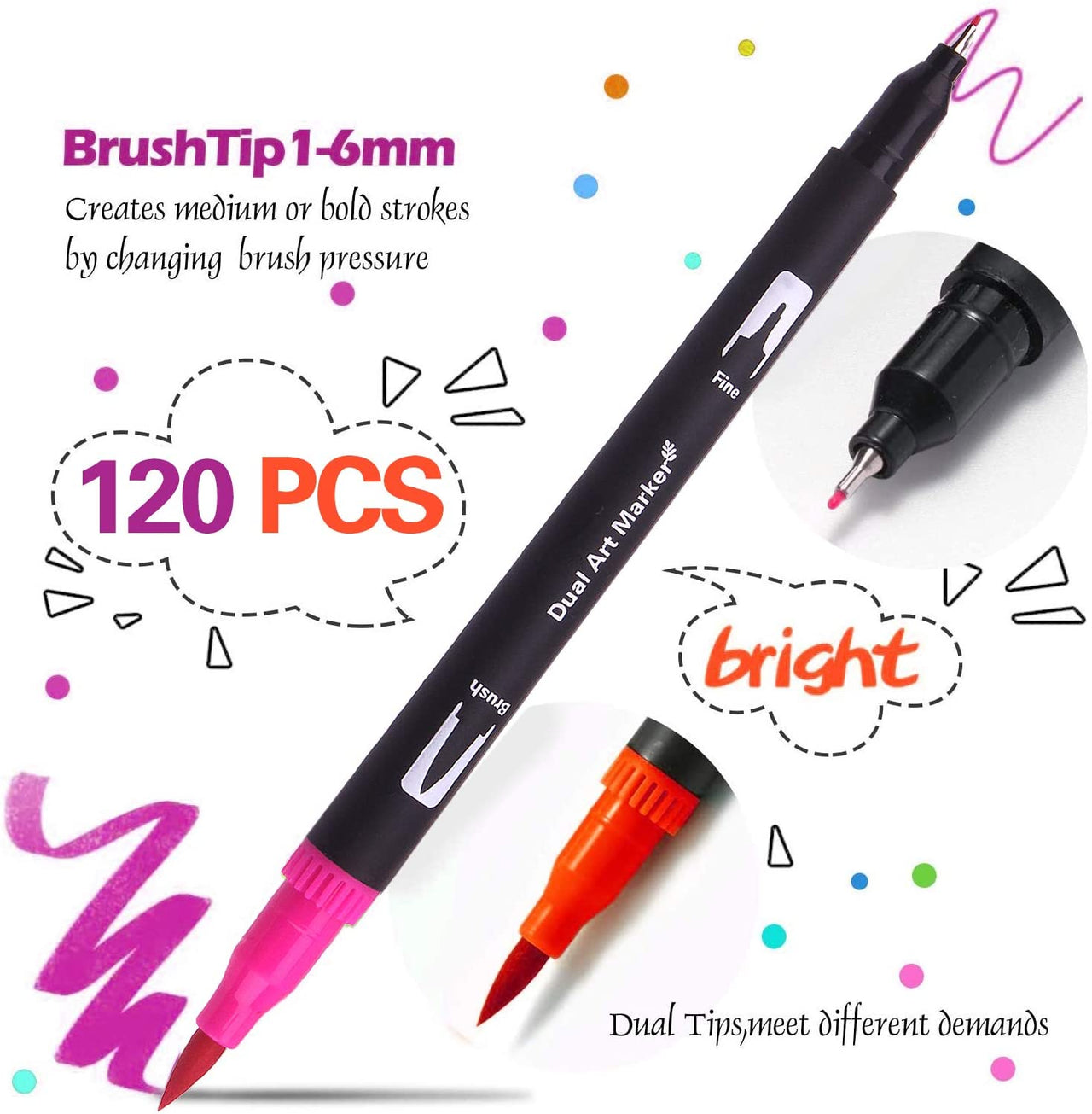Water Color Marker Pens
