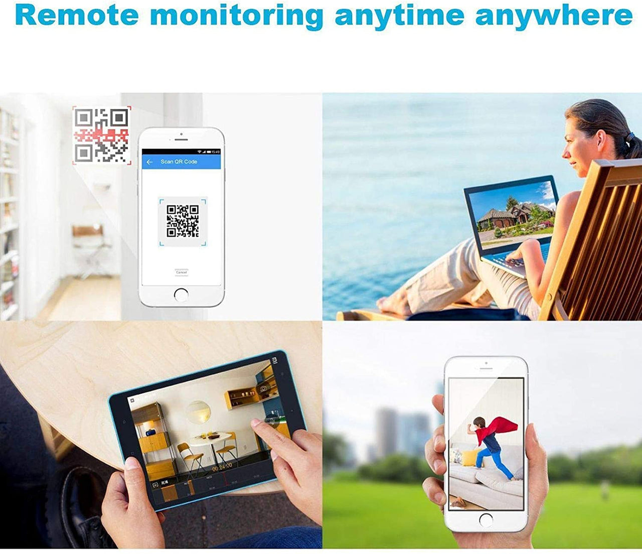DVR recording clear 1080N video footage
