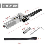 Thumbnail for Air Belt Sander with Sanding Belts (Pneumatic Tool)