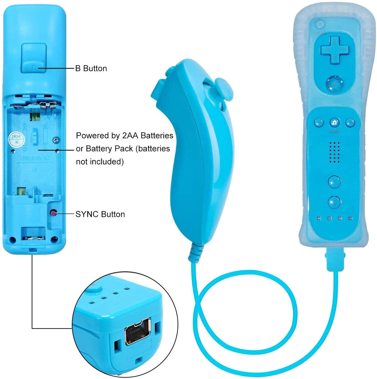 Wii Remote Controller with Nunchuk