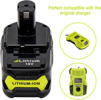Thumbnail for Ryobi 18V battery with LED power indicator