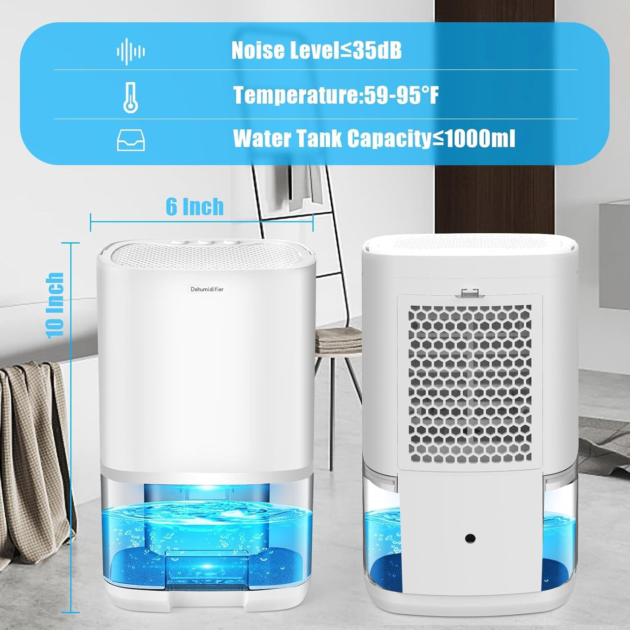 Mini Dehumidifier Portable