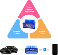 Thumbnail for OBD2 Scanner Bluetooth ELM327