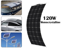 Thumbnail for 120W Solar Panel with Solar Controller