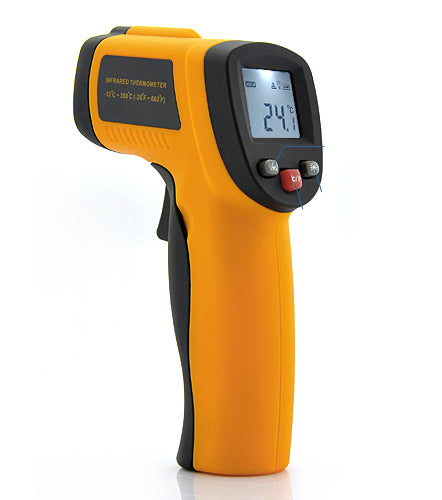 Infrared thermometer with user manual
