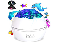 Thumbnail for Night light projector with ABS white material