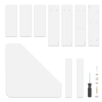 Thumbnail for Study Desk Triangular Corner Computer Desk