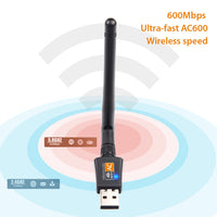 Thumbnail for Dual Band USB WiFi Adapter Dongle Wireless Network Laptop Antenna 2.4G 5G