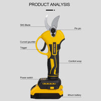 Thumbnail for Cordless pruner lightweight design for easy use
