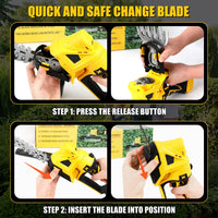 Thumbnail for Cordless hedge trimmer lightweight design for easy use