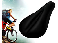 Thumbnail for Bike Seat Cover Gel Seat Cover Saddle Pad BLACK