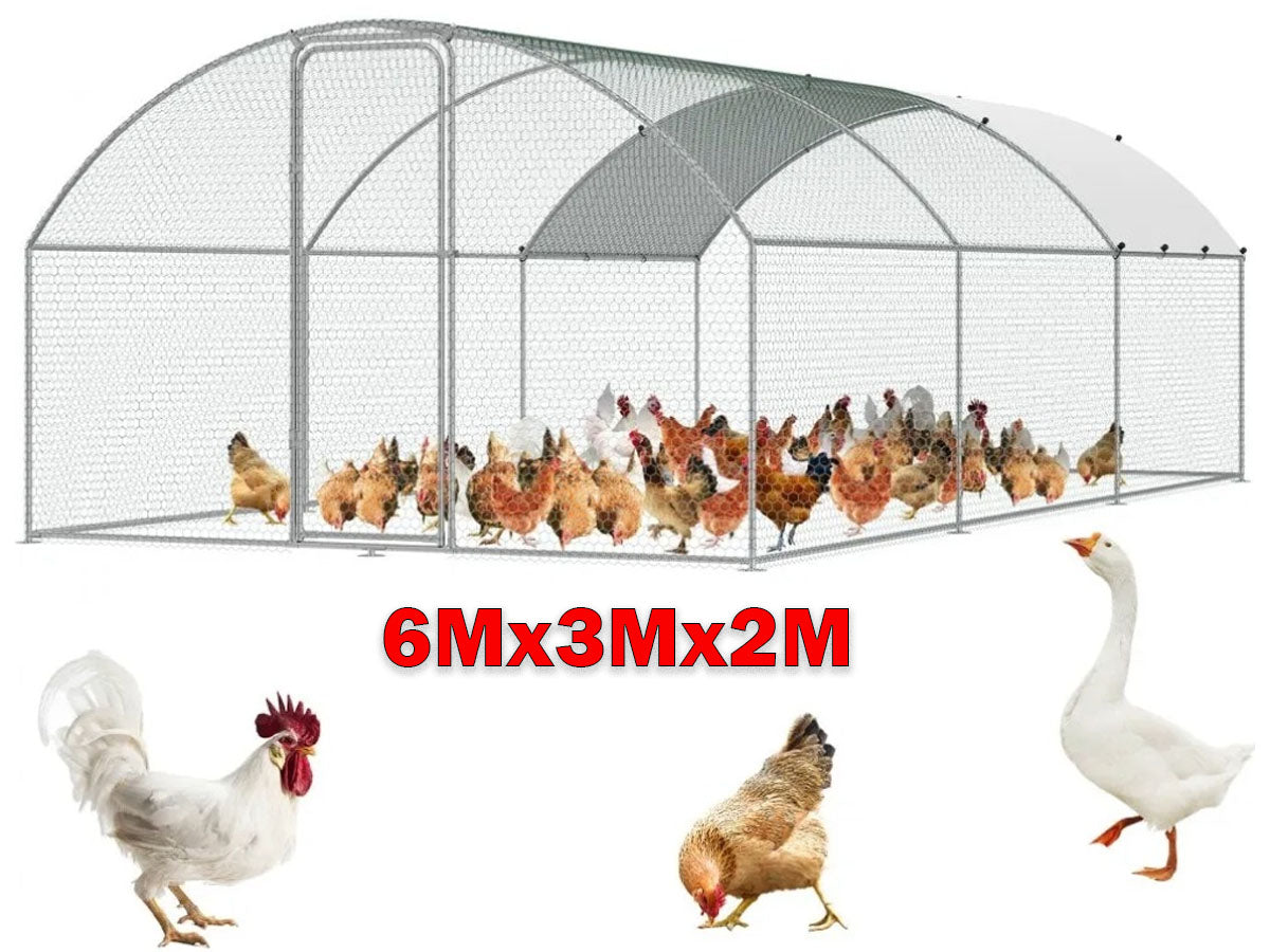 Chicken Coop Run 6M× 3M×2M