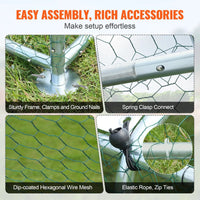 Thumbnail for Chicken coop run predator-resistant mesh