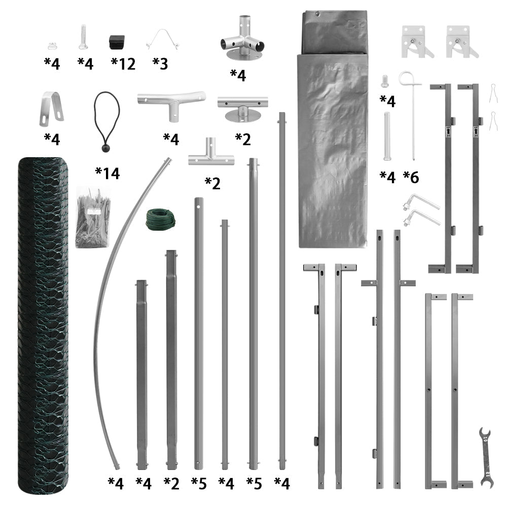Outdoor Chicken Coop 3M x 2M x 2M