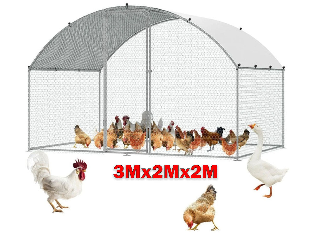Outdoor Chicken Coop 3M x 2M x 2M
