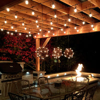 Thumbnail for Festoon Light String Lights 20M 24 LED Bulbs