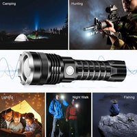 Thumbnail for LED Torch Flashlight Light Rechargeable Camping Outdoor
