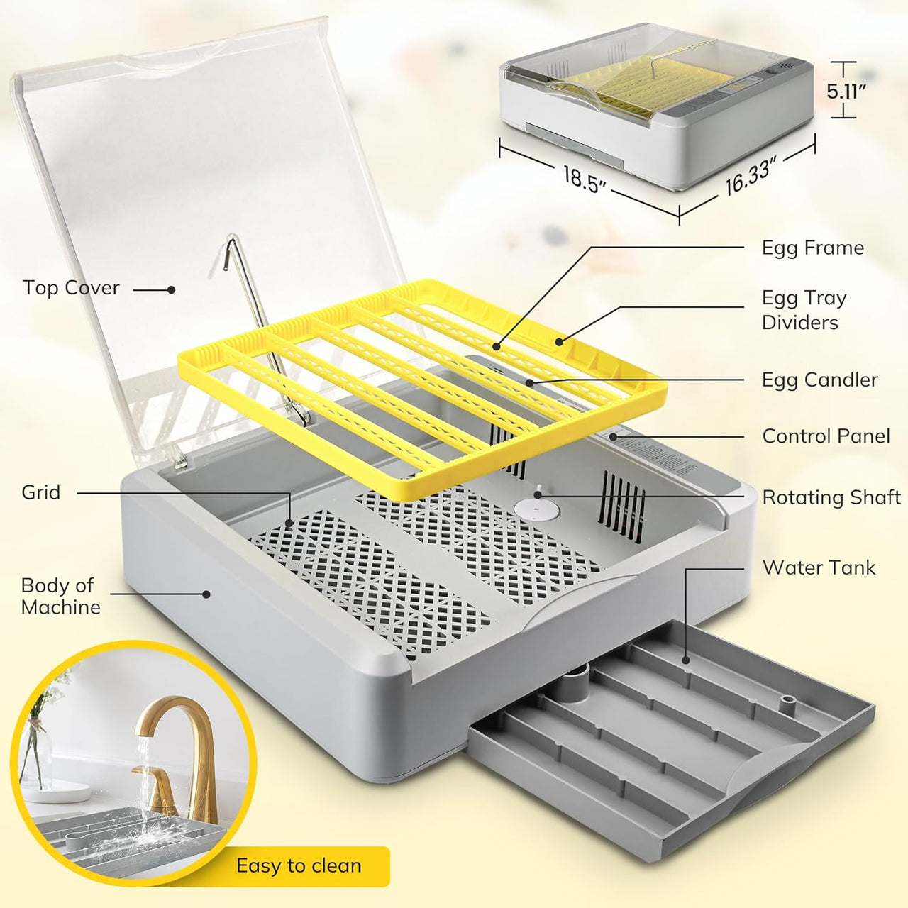 Egg Incubator Hatcher