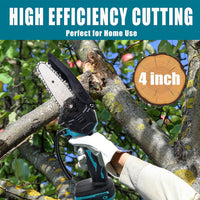 Thumbnail for Mini Chainsaw Cordless Power ChainSaws