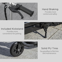 Thumbnail for Side view of kids electric scooter with motor