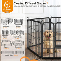 Thumbnail for Dog Play Pen 6 Panel Playpen