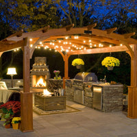 Thumbnail for Festoon Light String Lights 20M 24 LED Bulbs