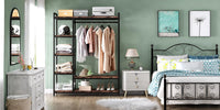 Thumbnail for Metal Wardrobe Clothes Rack Clothes Organizer