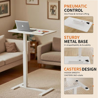 Thumbnail for Overbed Bedside Table Bed Desk Adjustable