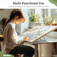 Thumbnail for Puzzle Table Craft Board Game Table Jigsaw Game Table