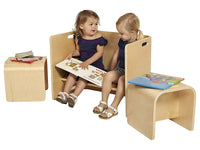 Thumbnail for Kids Table and Chairs Set - Study Desk
