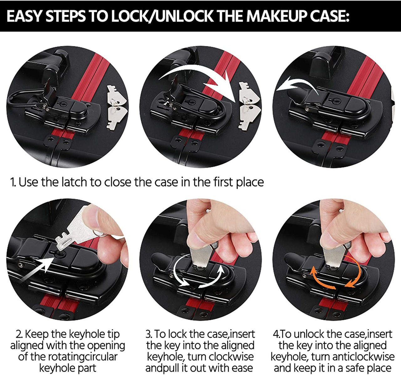 Makeup Travel Case Trolley Case Rolling