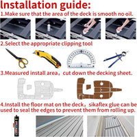 Thumbnail for Boat flooring mat with UV resistant surface