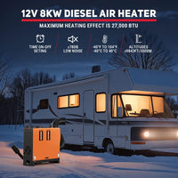 Thumbnail for 12V 8KW Diesel Air Heater