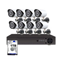 Thumbnail for Security camera system CCTV 8 channel with bullet cameras
