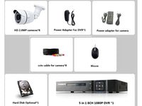 Thumbnail for Security Camera System 8 Channel 2MP - The Shopsite