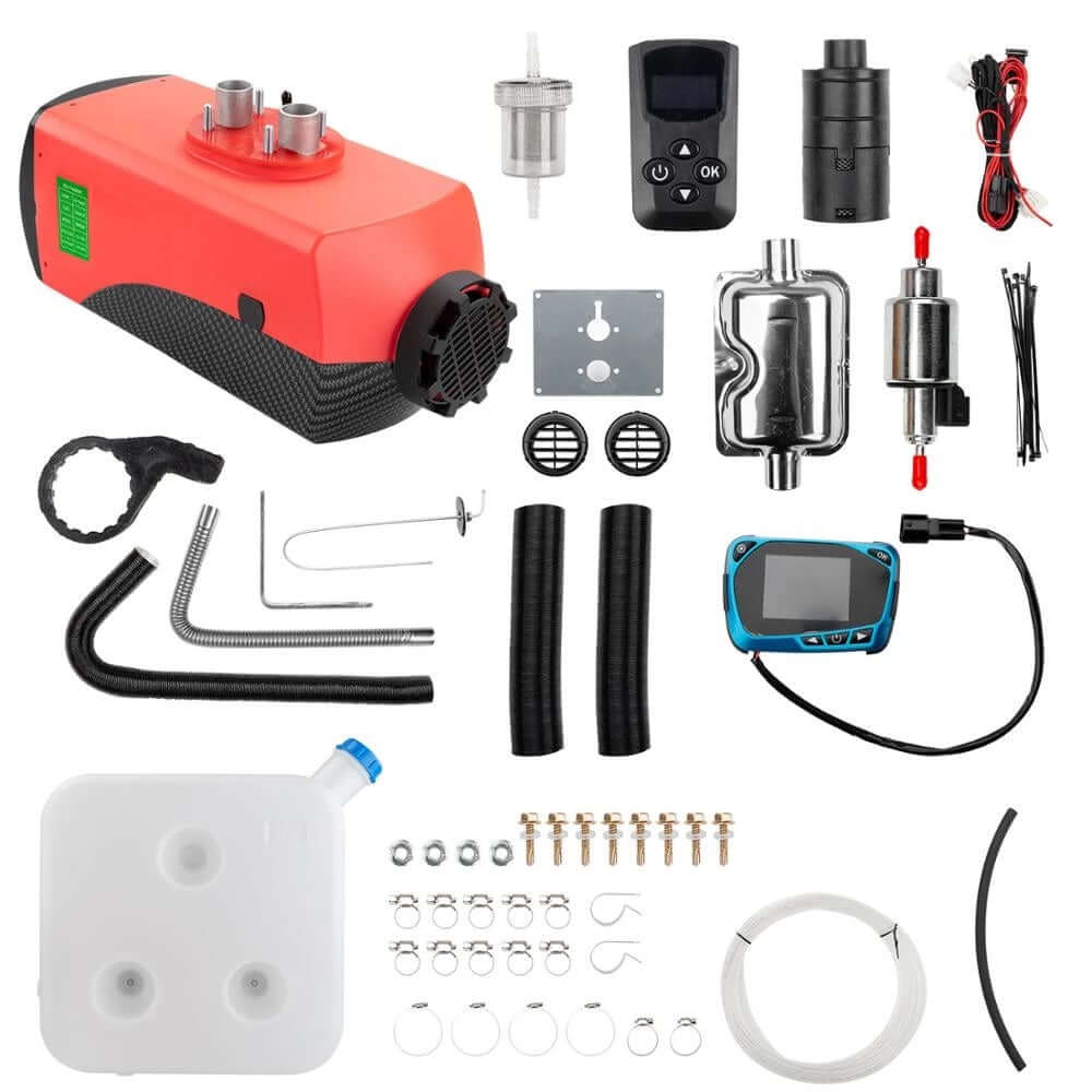 Diesel air heater 8KW unit front view