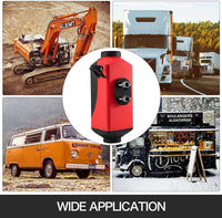 Thumbnail for 8KW Diesel Air Heater 10L Diesel Tank 12V with LCD Thermostat Monitor - The Shopsite