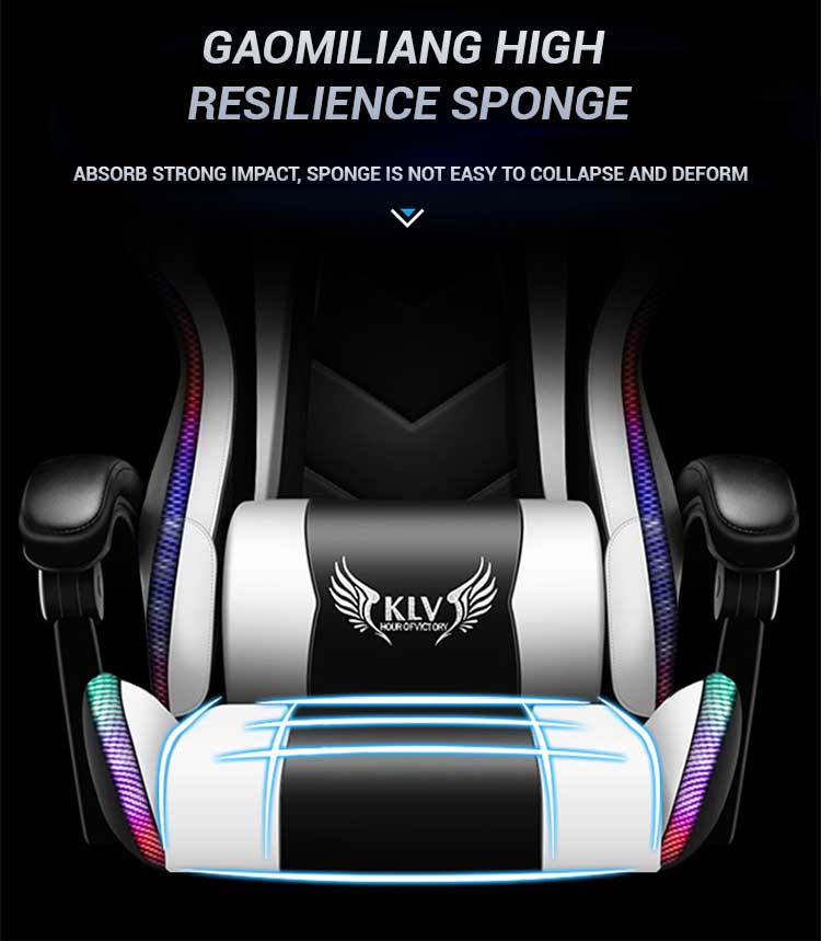 Gaming Chair With Rgb Light And Speaker - The Shopsite