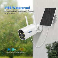 Thumbnail for WIFI Solar Powered Security Camera System