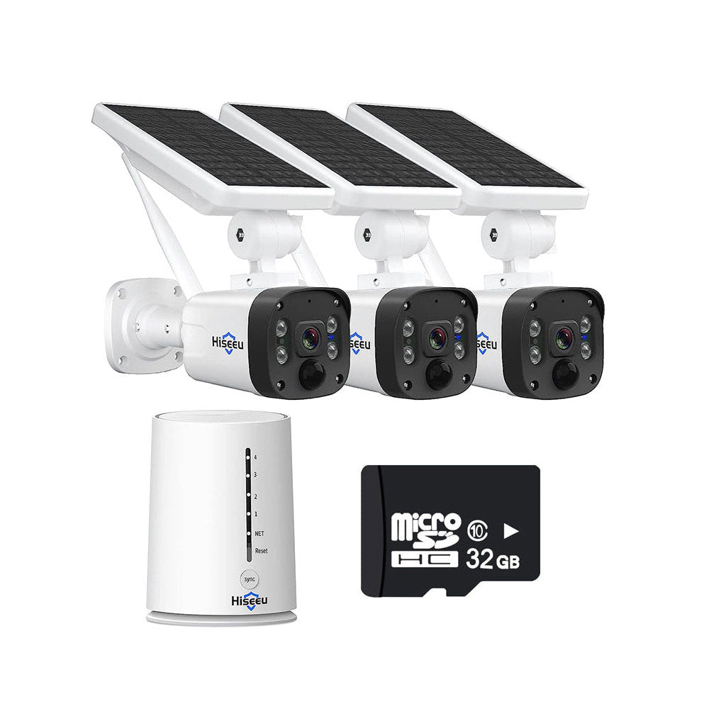Camera installed on house exterior
