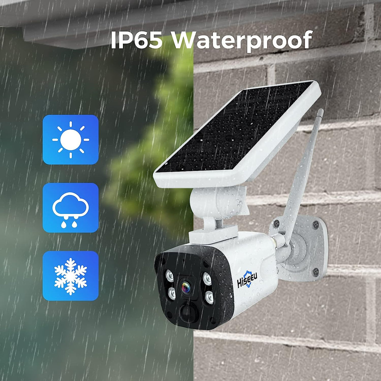 Solar Security Camera System