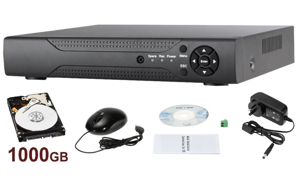 DVR 8CH Recorder CCTV Camera System