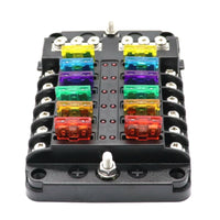 Thumbnail for 12 Circuit Negative Bus Blade Fuse Block
