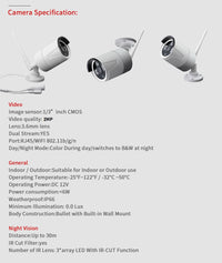 Thumbnail for Wireless Security Camera System 8 Camera