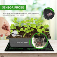 Thumbnail for Seedling Heat Mat Plant Heated Pad 25x50CM