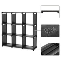 Thumbnail for 9 Cube Modular Storage Shelves Bookshelf